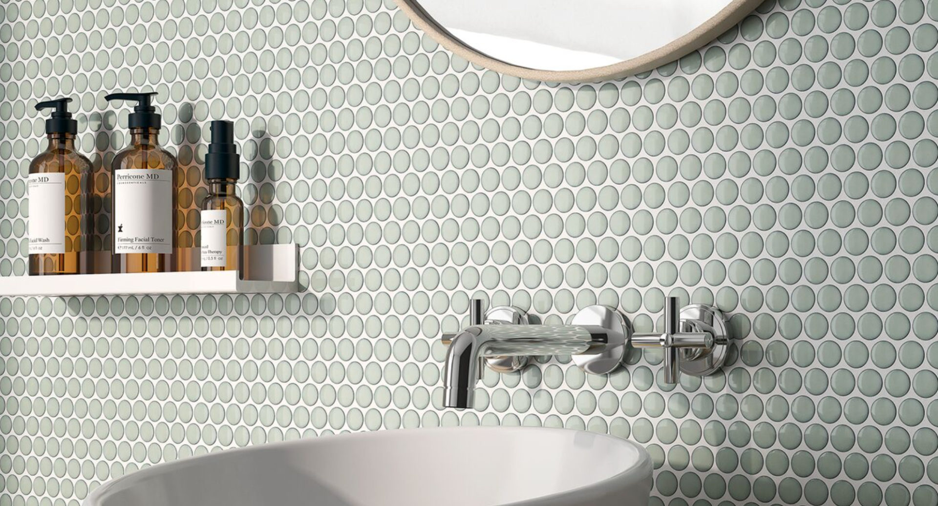 4 Colorful Bathroom Tiles Ideas For Your Home