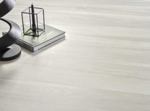 white porcelain wood look tile 